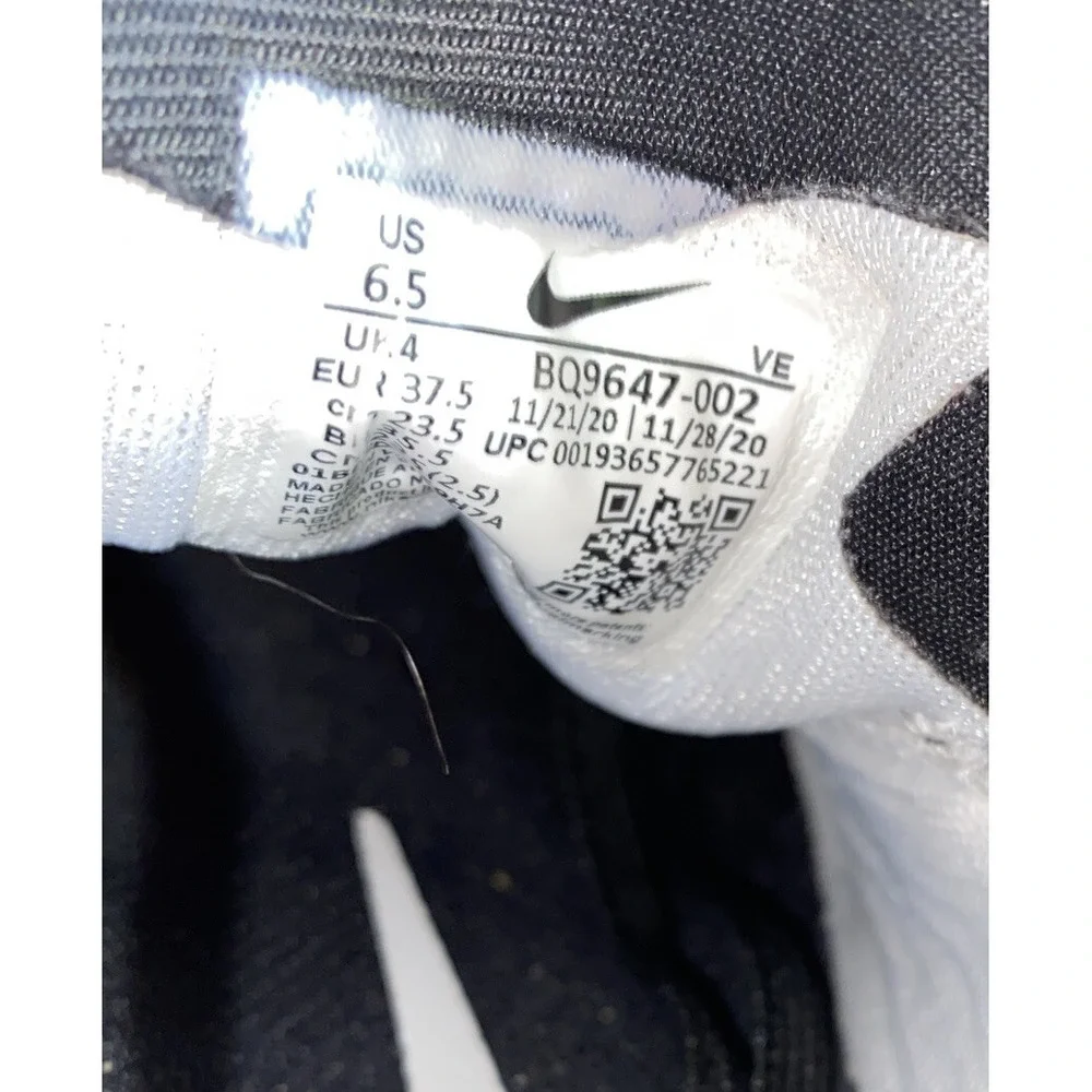 Nike Air Zoom Pegasus 37 Black White 2020 - BQ9647-002  Women's Size 6.5